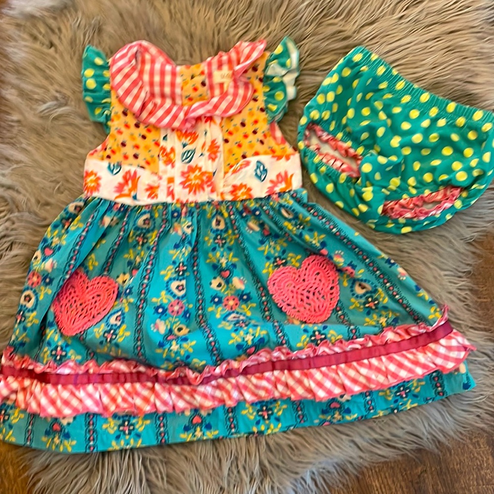 Matilda Jane beautiful dress and matching bloomers